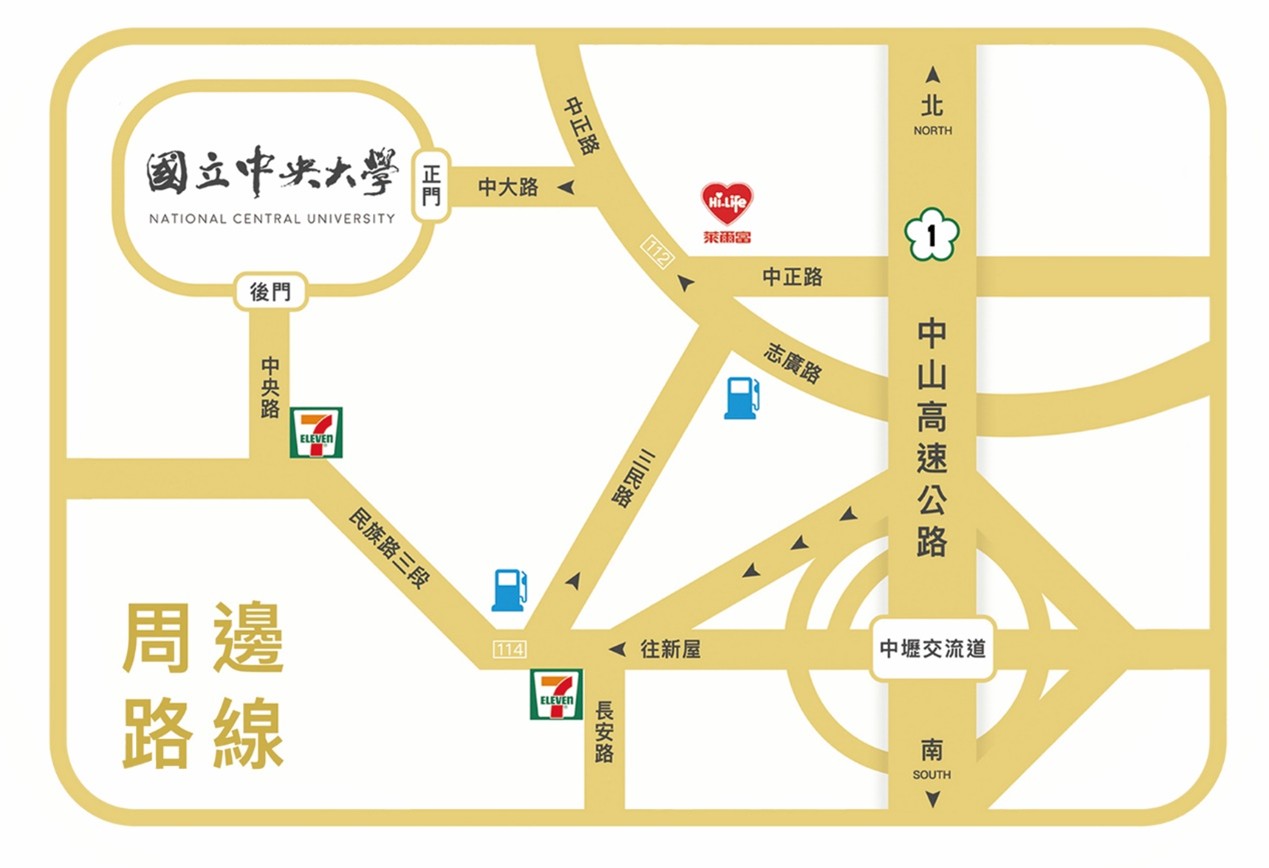 Surroundings Map